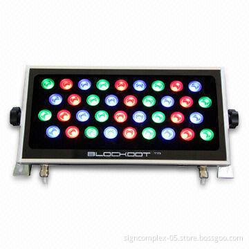 LED Wall Washer with 45W Rated Power and 24V DC Voltage, ip65